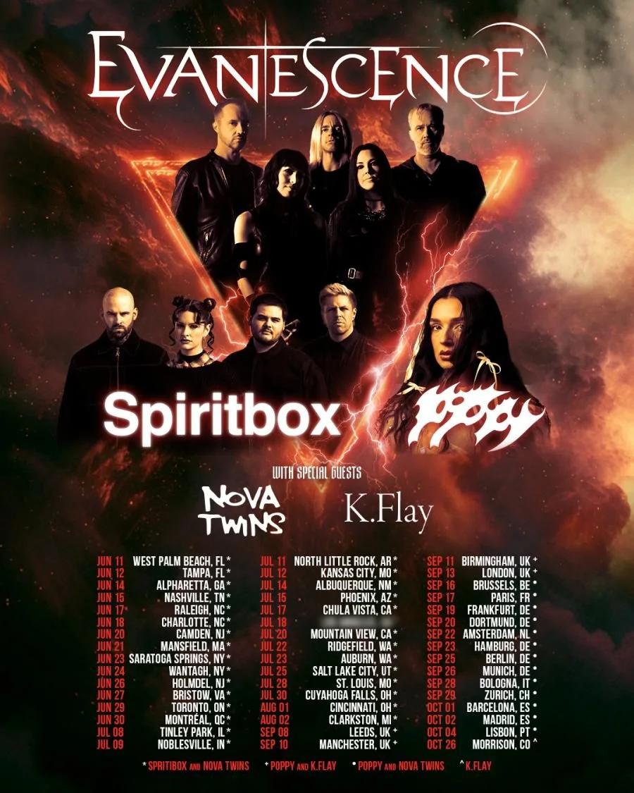Evanescence – Tour 2026