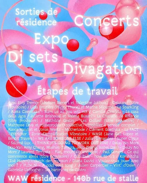 Camp d'été Divagation x waw