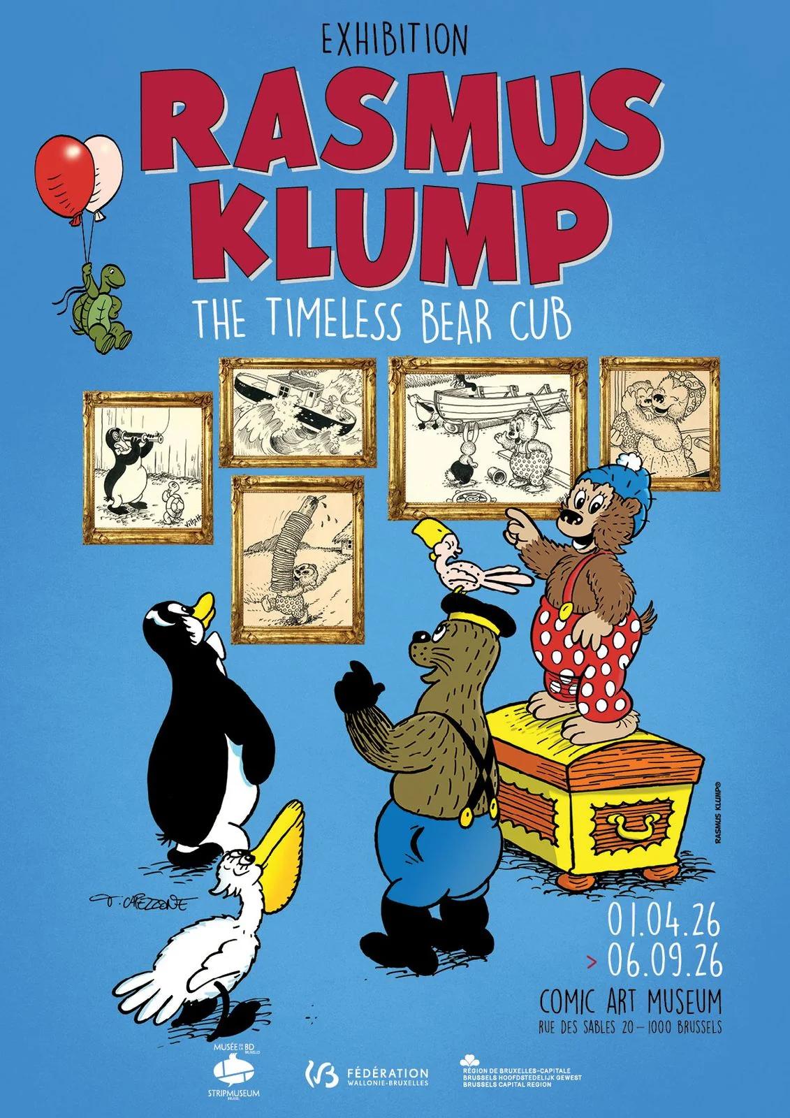 Rasmus Klump, the Timeless Bear Cub