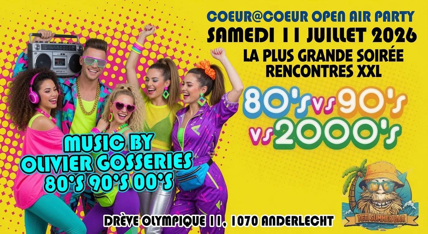 Open Air Party By Coeur A Coeur | Le Yéti Summer Bar (Grande soirée pour célibataires XXL)