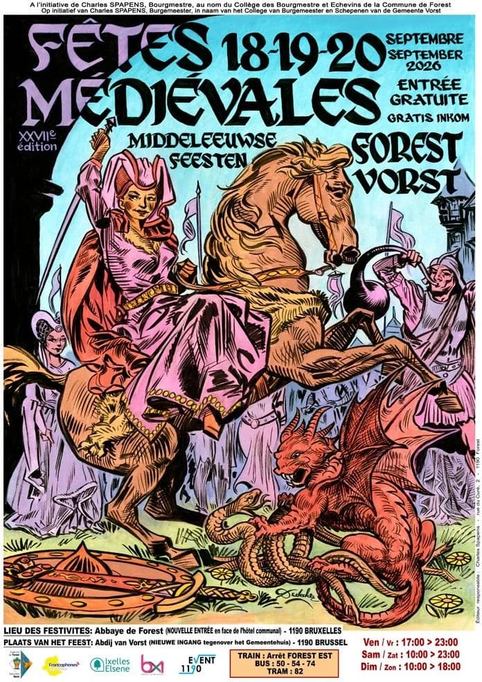 Fêtes Médiévales de Forest - 27e édition