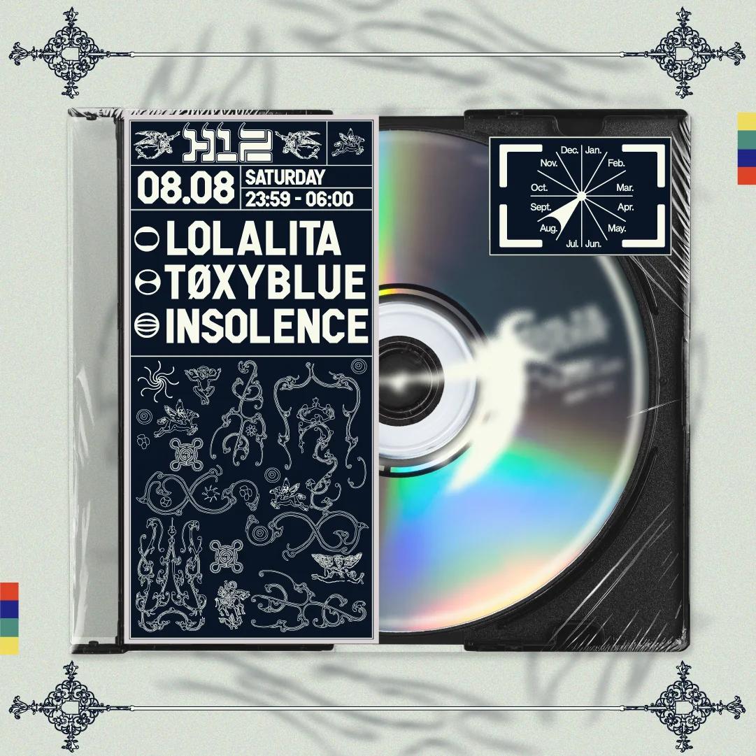 C12 x H12 w/ Lolalita, TØXYBLUE, Insolence