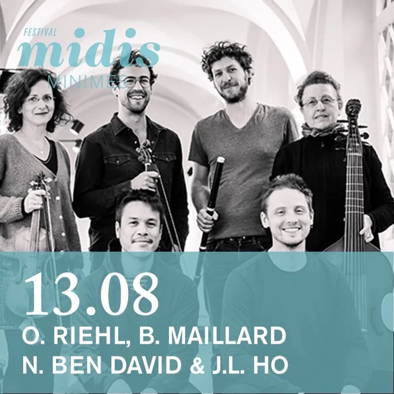 Olivier Riehl, Bérangère Maillard, Nina Ben David & Jean-Luc Ho