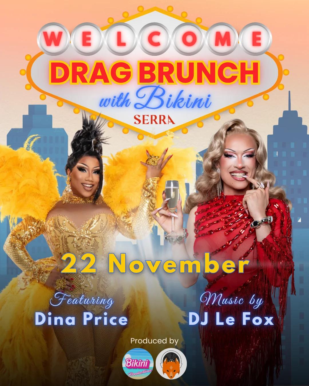 Drag Brunch with Bikini at SERRA