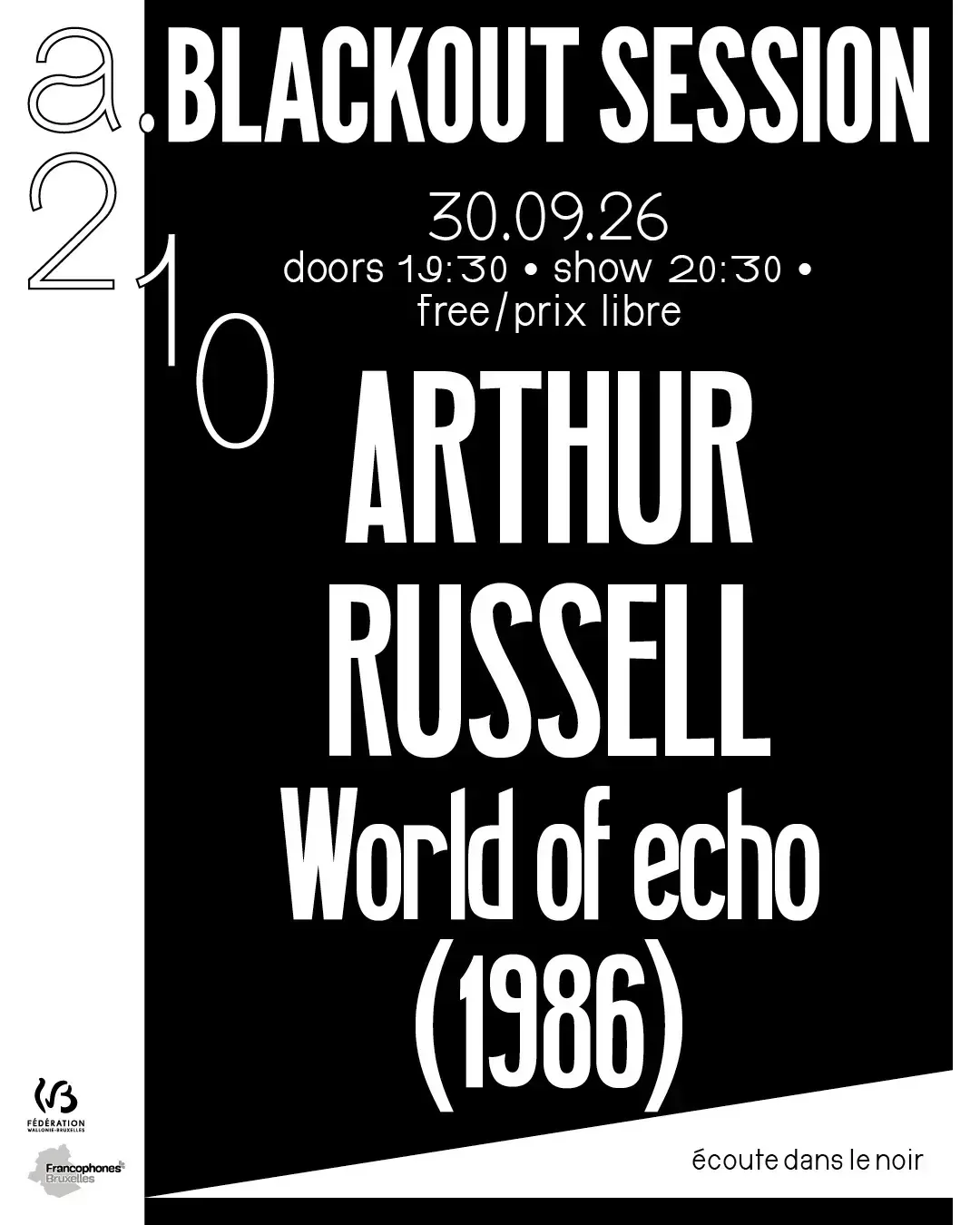 Blackout session : Arthur Russell « World of echo » (1986)