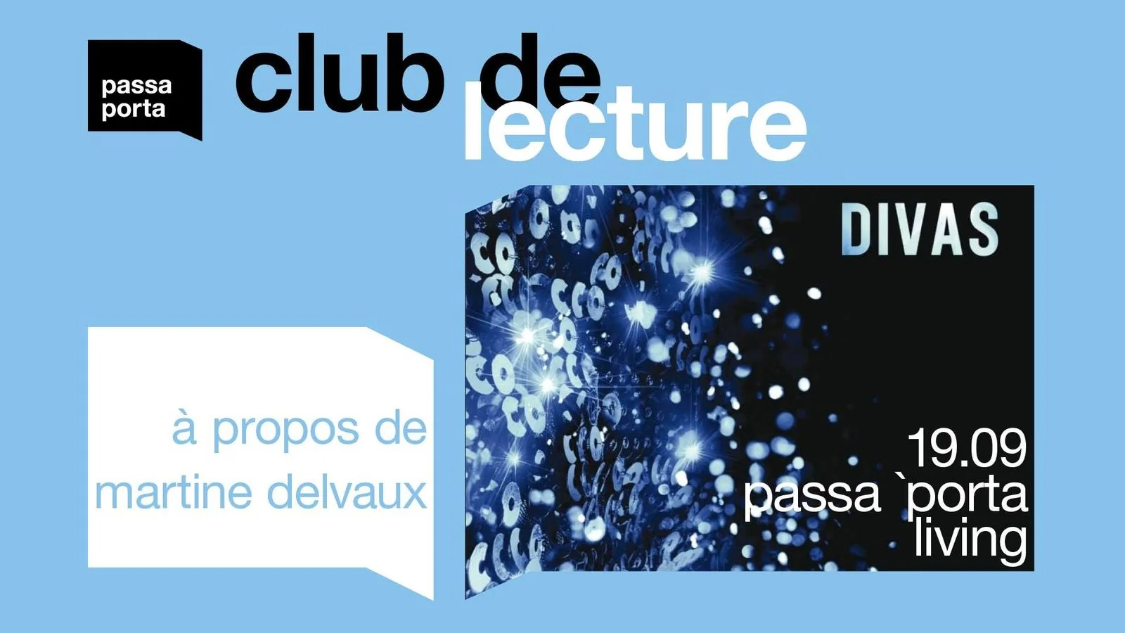 Club de lecture : « Divas » de Martine Delvaux