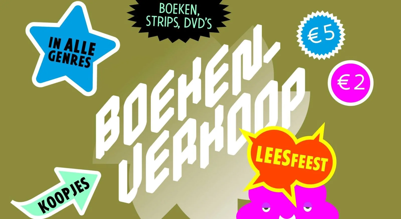 Boekenverkoop x Leesfeest met Microwave