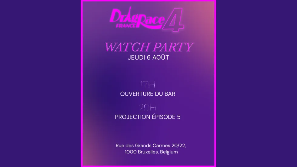 Drag Race France 4, Watch Party