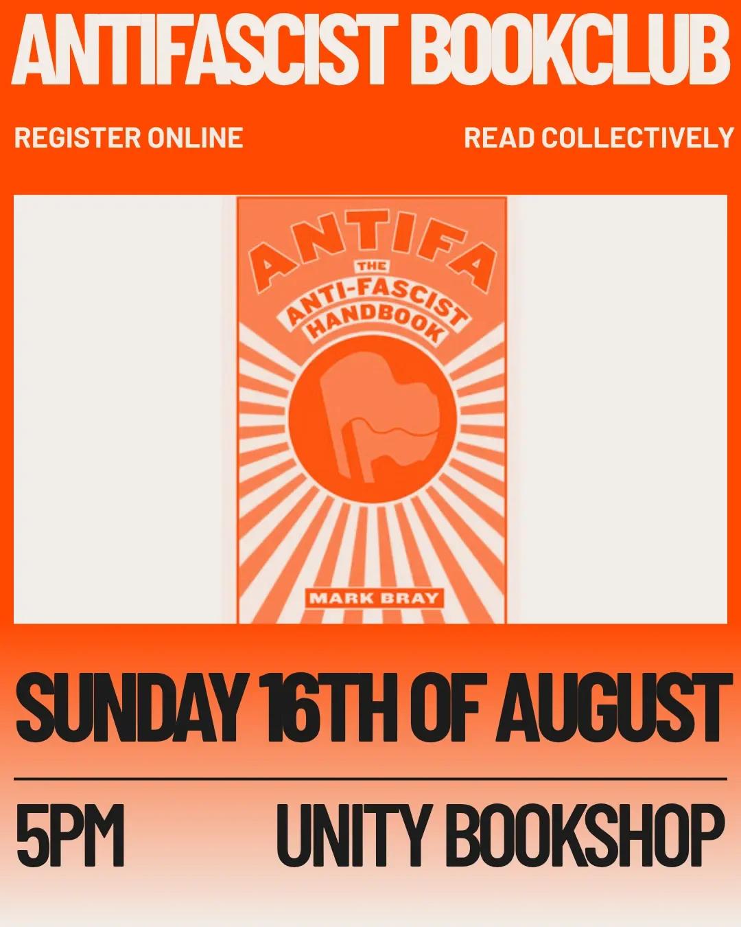 Collective anti-fascist reading - "ANTIFA - the antifascist handbook” by Mark Bray