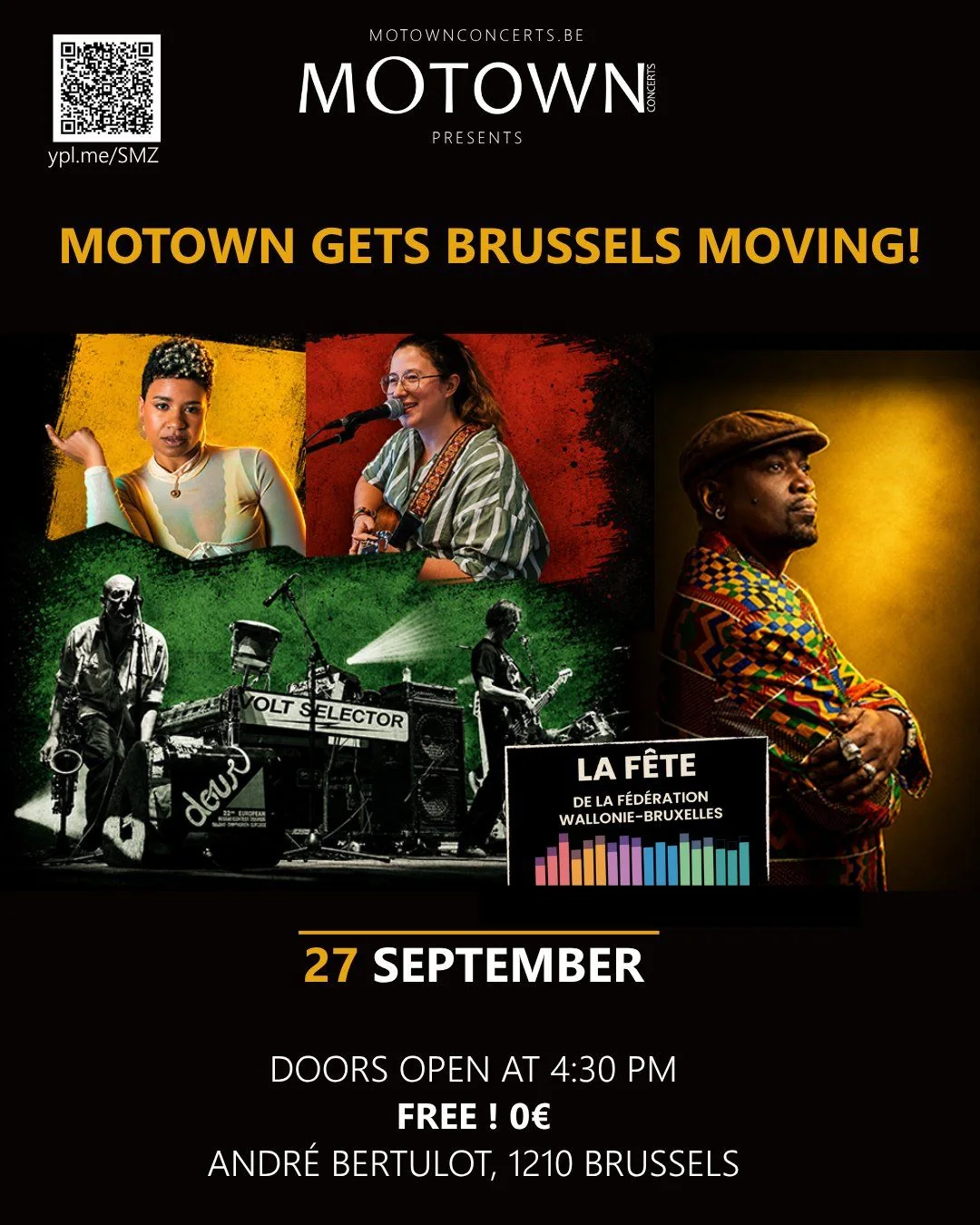 mOtown fête la Fédération Wallonie-Bruxelles