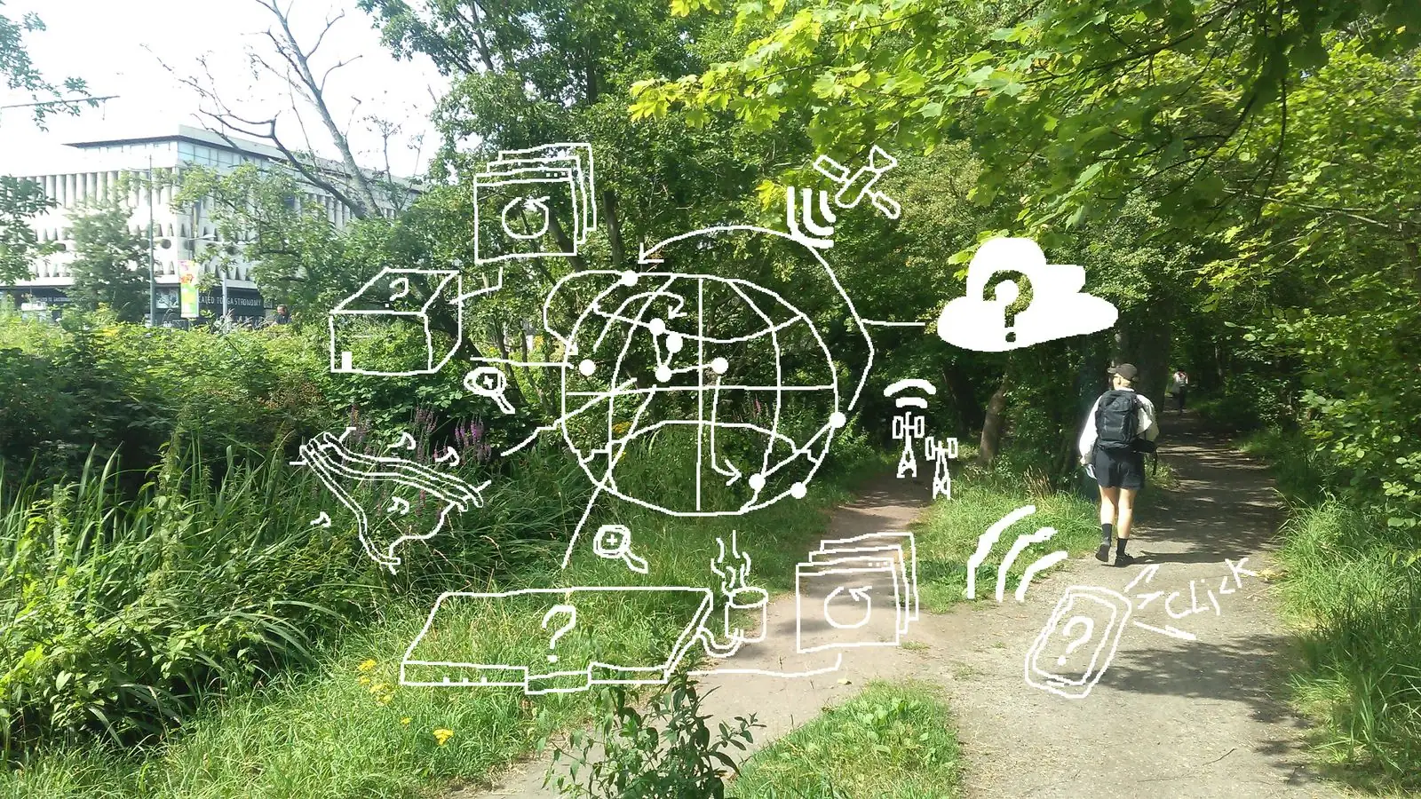 Marcher a la peripherie du numerique