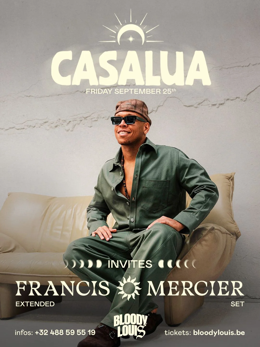 CASALUA INVITES Francis Mercier