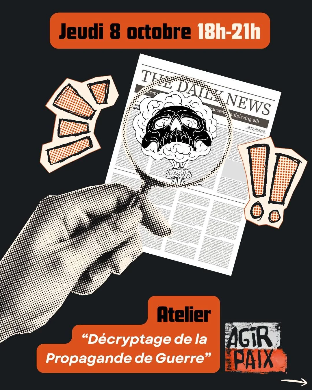 Atelier : Décryptage de la propagande de guerre