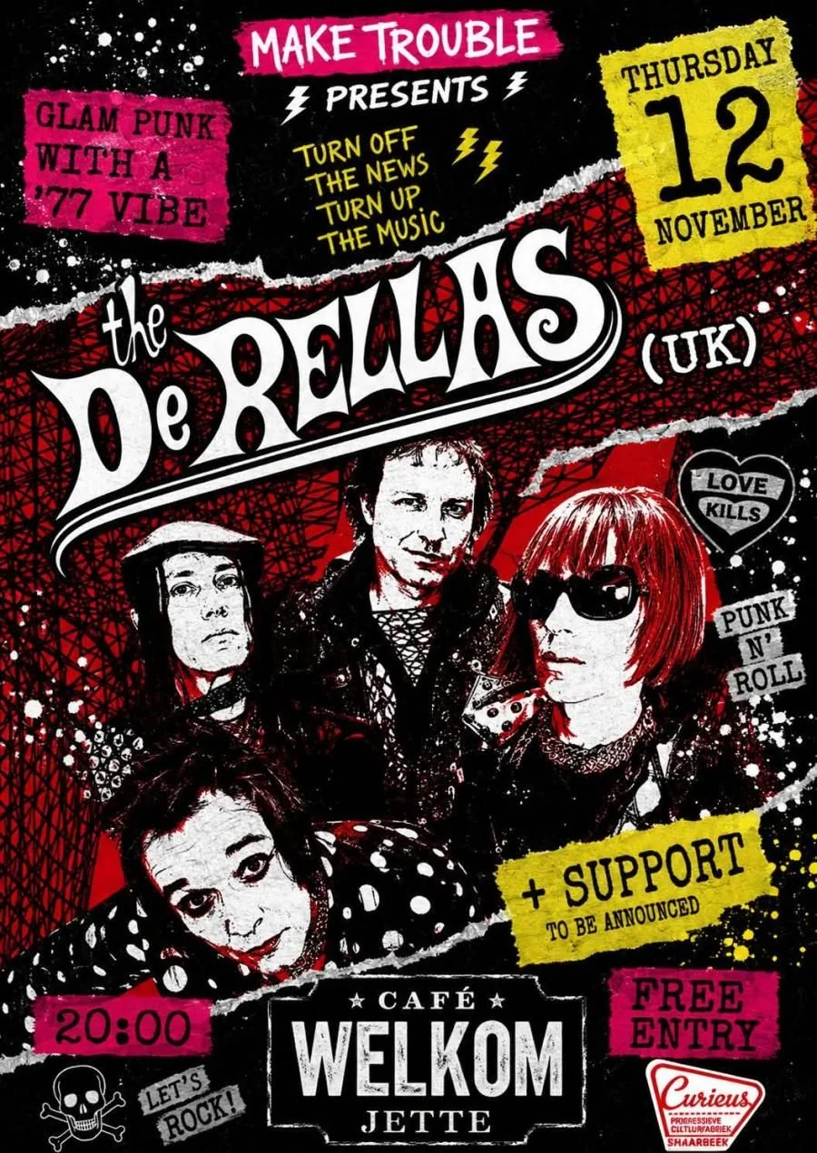 The Derellas + Support