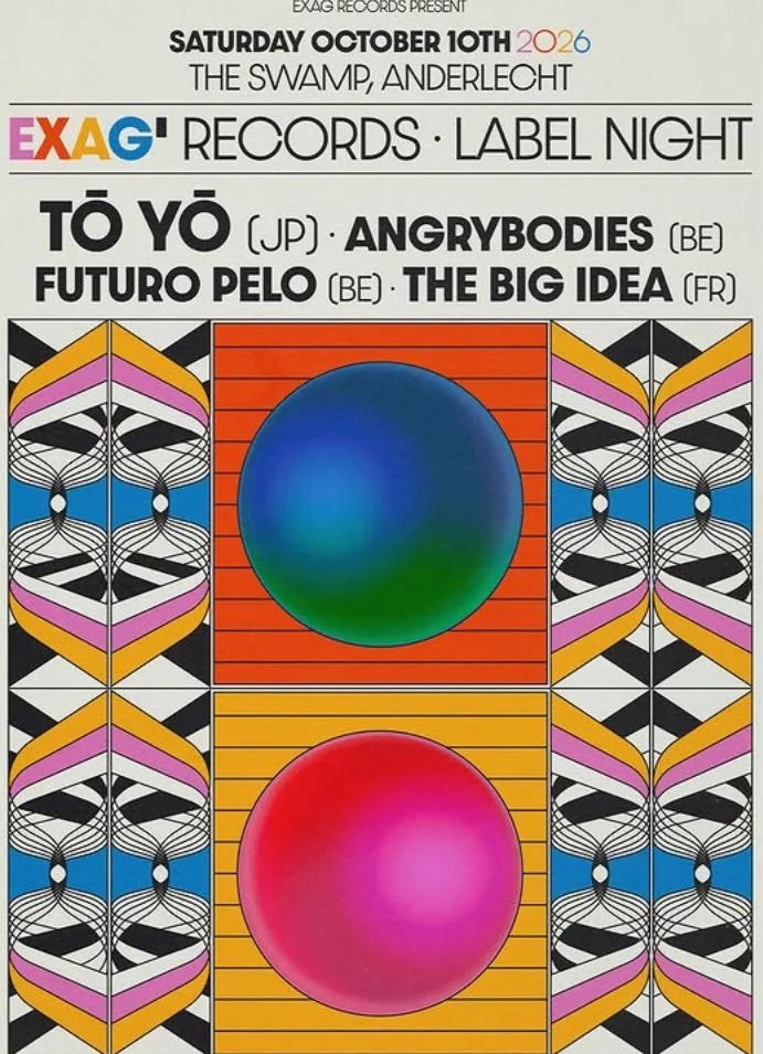 TŌ YŌ + Angrybodies + Futuro Pelo + The Big Idea