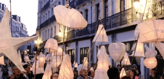 Solidaire Lampionnenoptocht - Werelddag van Verzet tegen Armoede