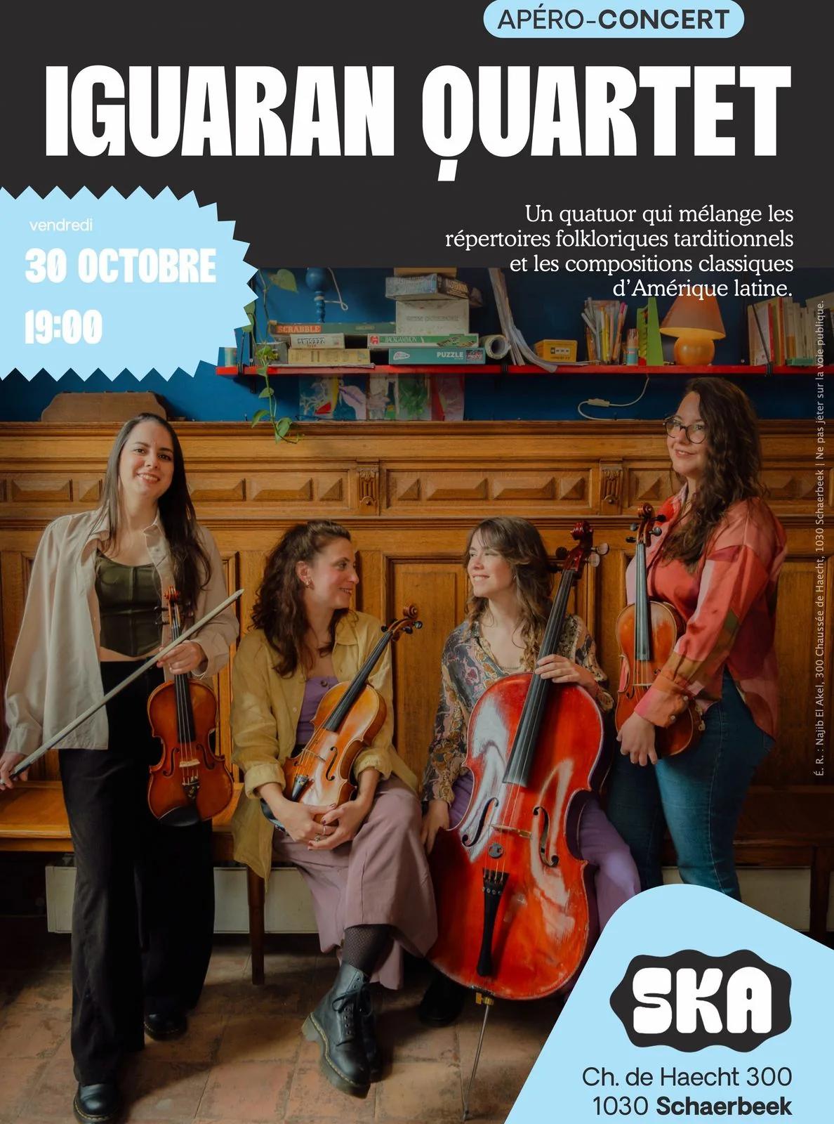 Apéro-Concert : Iguaran Quartet