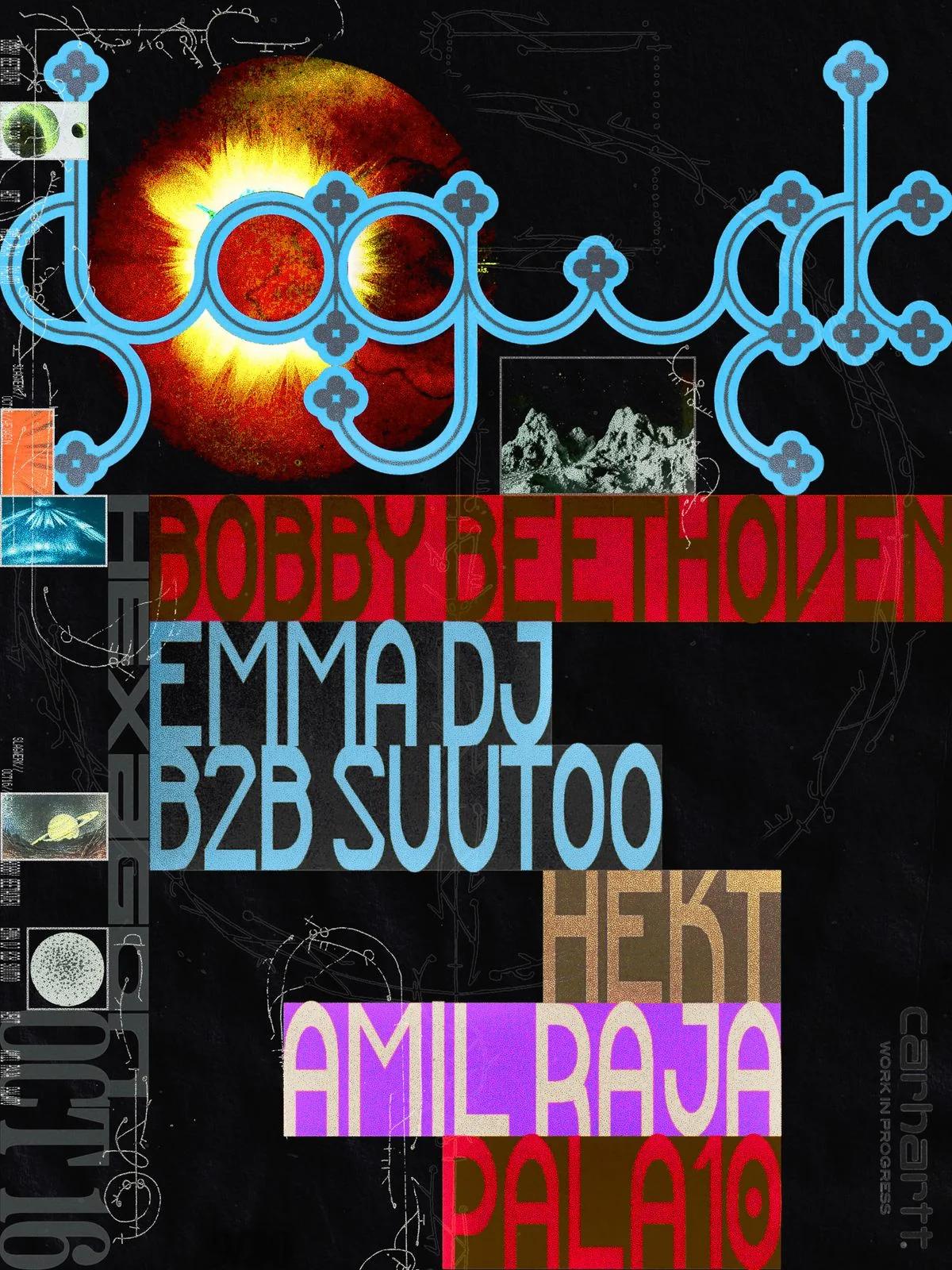 Slagwerk: Bobby Beethoven / Emma DJ b2b Suutoo / Hekt / amil raja / PALA10