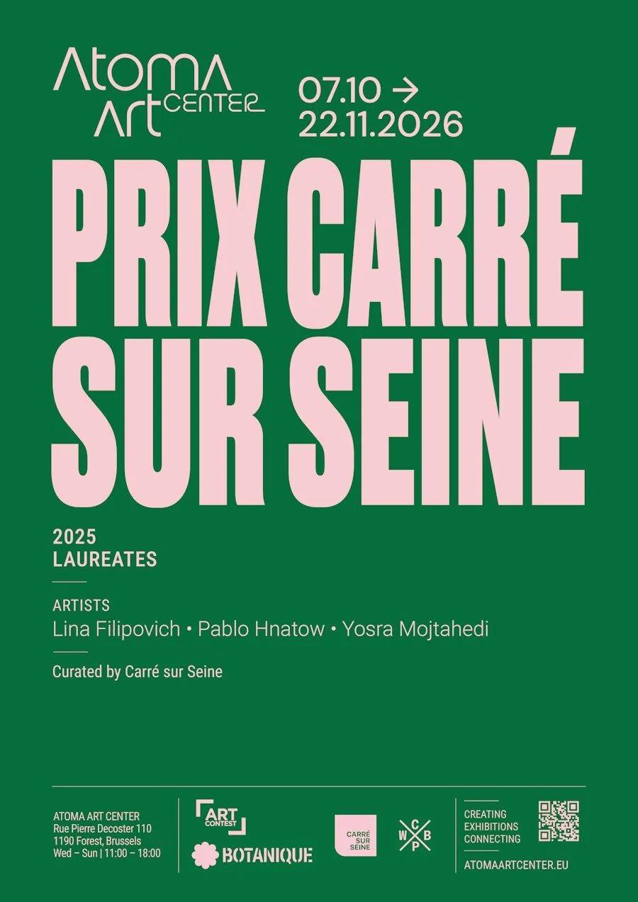 Prix Carré sur Seine : Lina Filipovich, Pablo Hnatow et Yosra Mojtahedi
