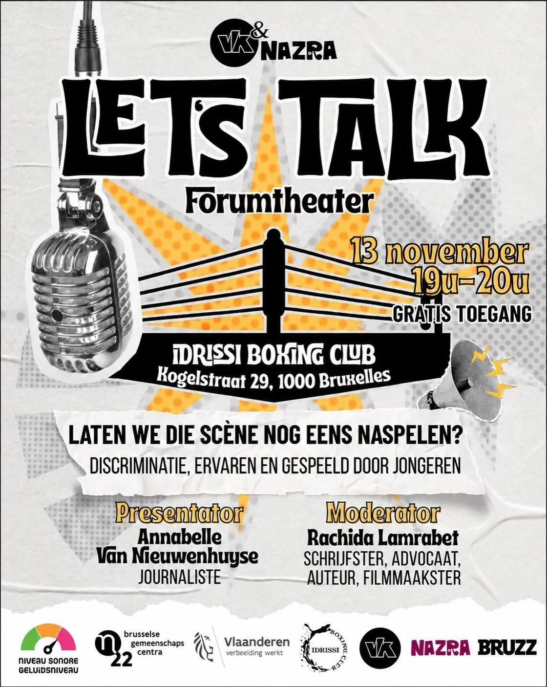 Let's Talk – Théâtre forum