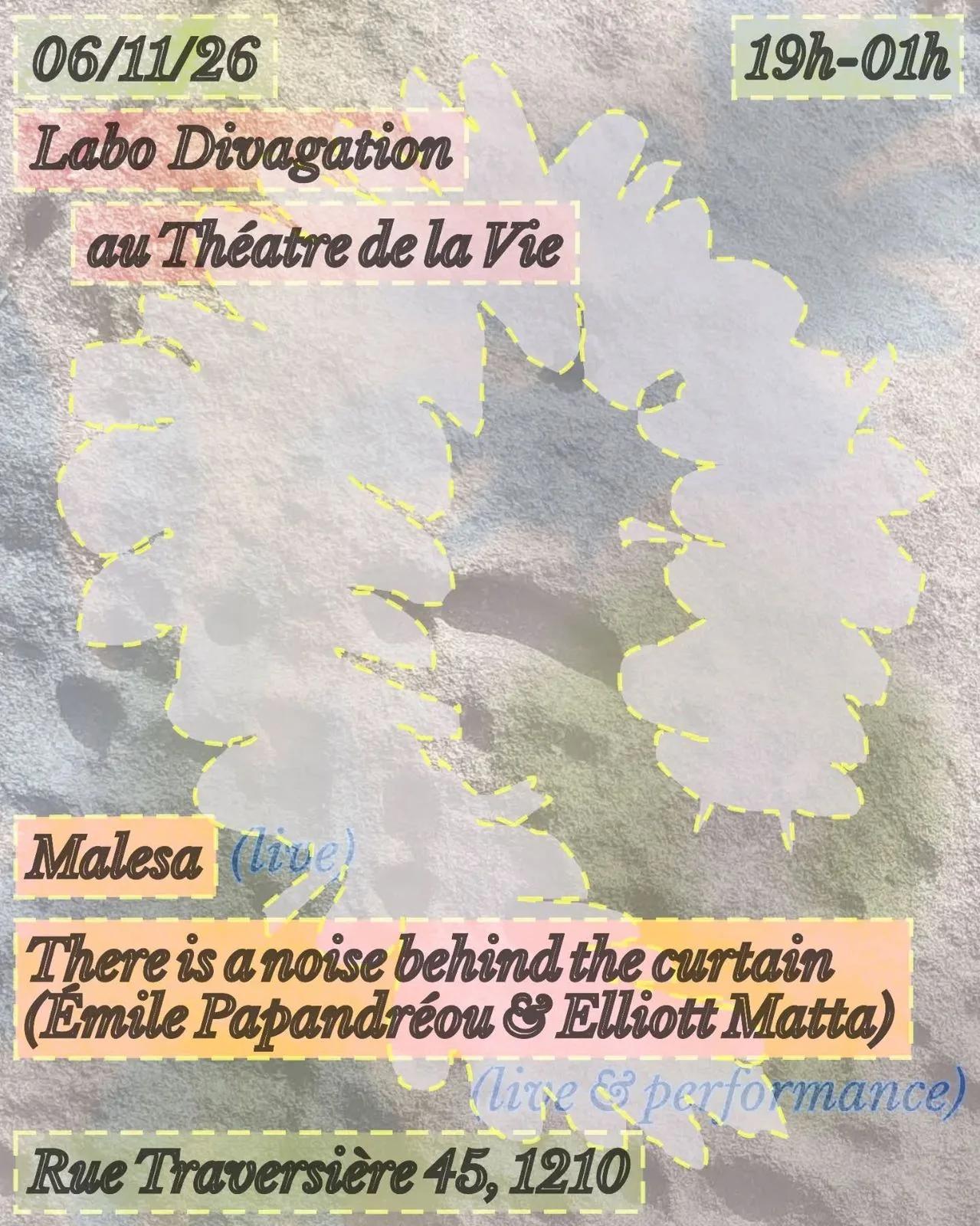 Labo Divagation hors-les-murs au Théâtre de la Vie