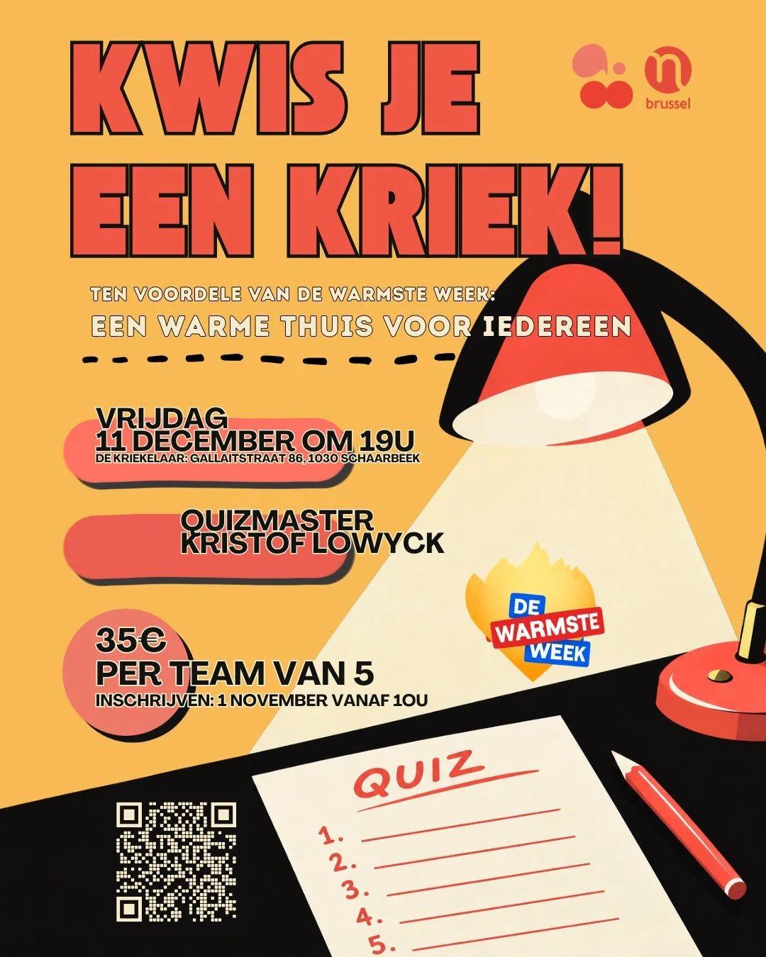 Kwis je een kriek! – De quiz van De Kriekelaar