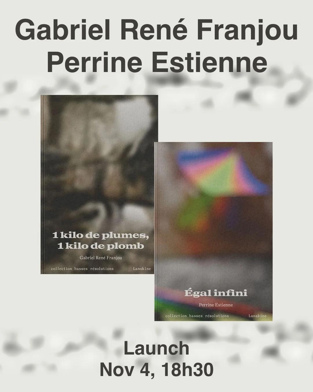 Lancement : Gabriel René Franjou & Perrine Estienne