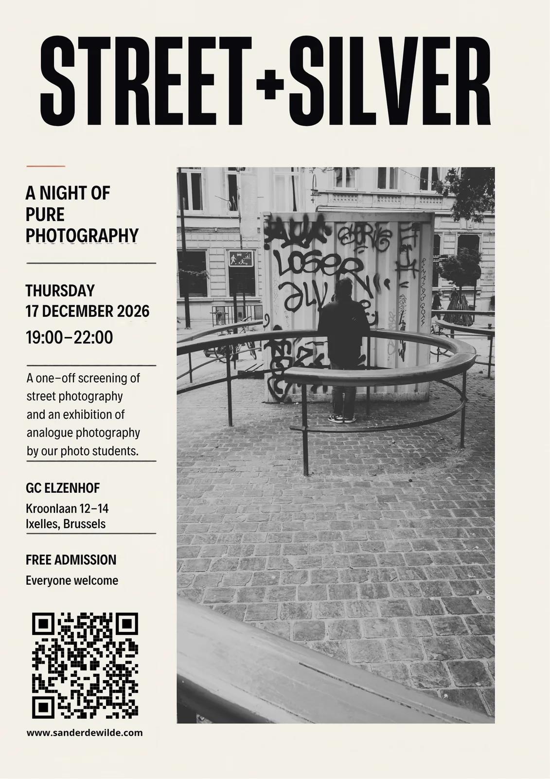 STREET+SILVER — A Night of Student Photography