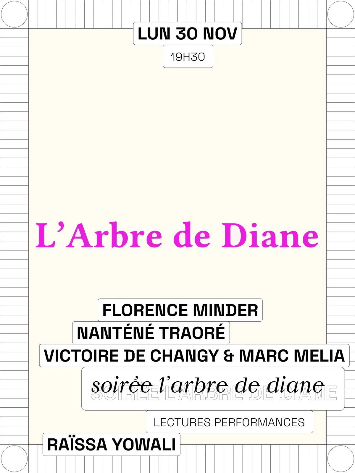 Soirée L'Arbre de Diane
