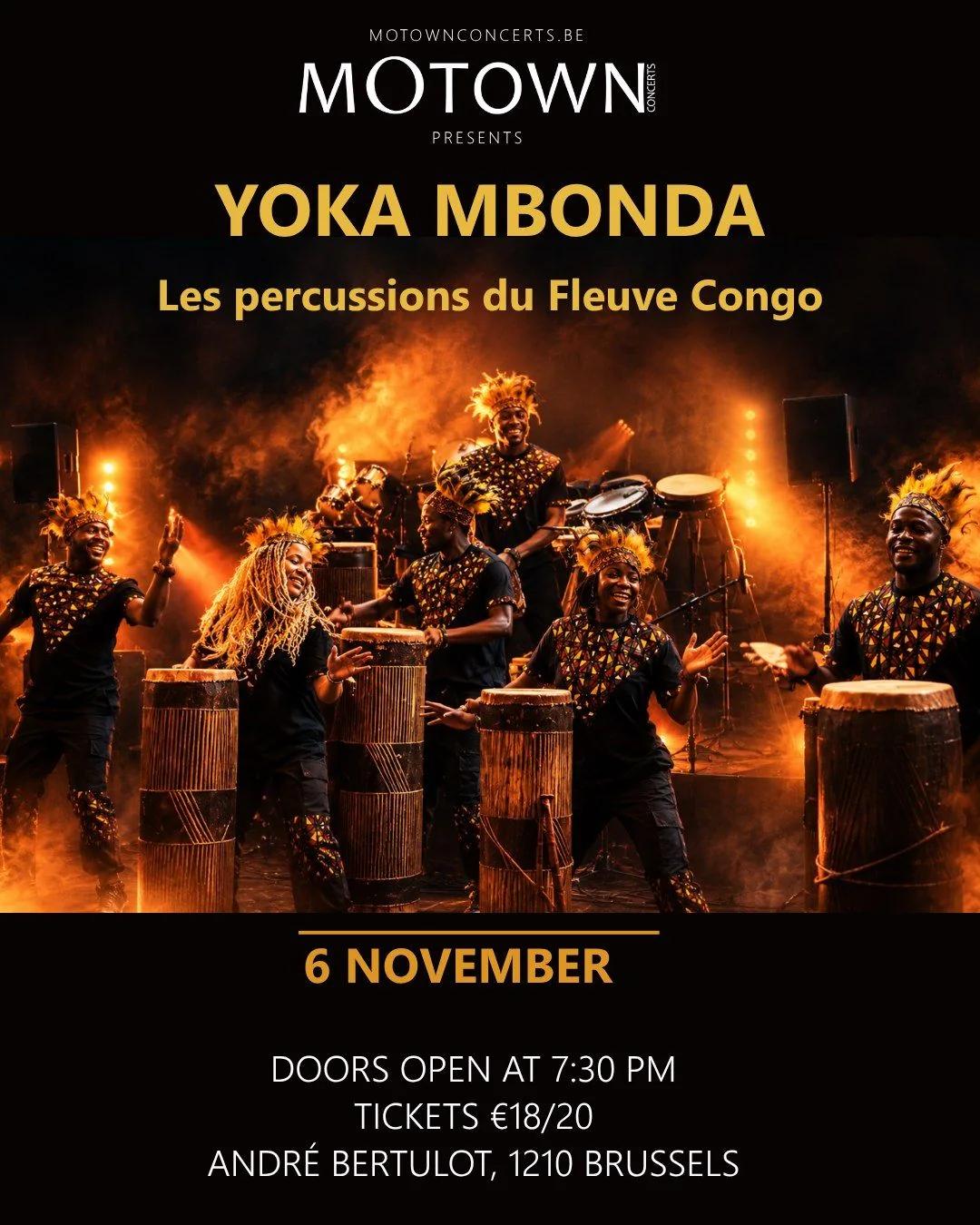 Yoka Mbonda – Les percussions du fleuve Congo