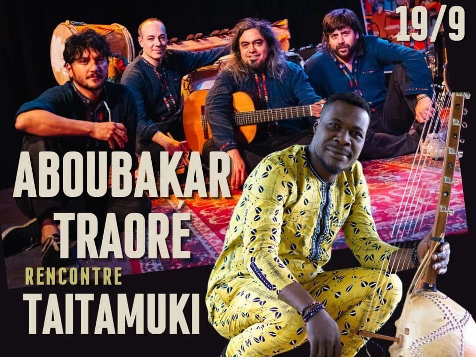 ABOUBAKAR TRAORÉ & GUILLAUME CODUTTI RENCONTRENT TAITAMUKI