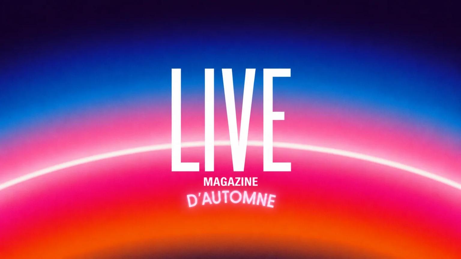 Live Magazine autumn edition '26