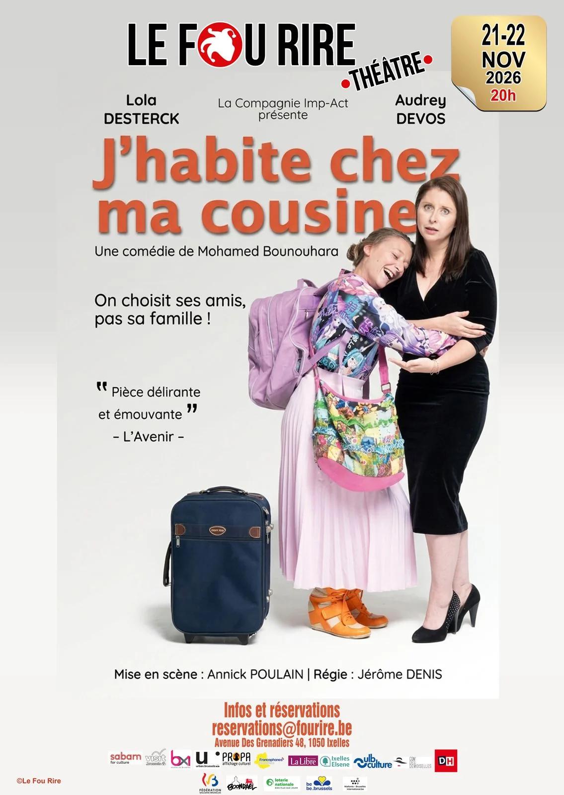 J'habite chez ma cousine