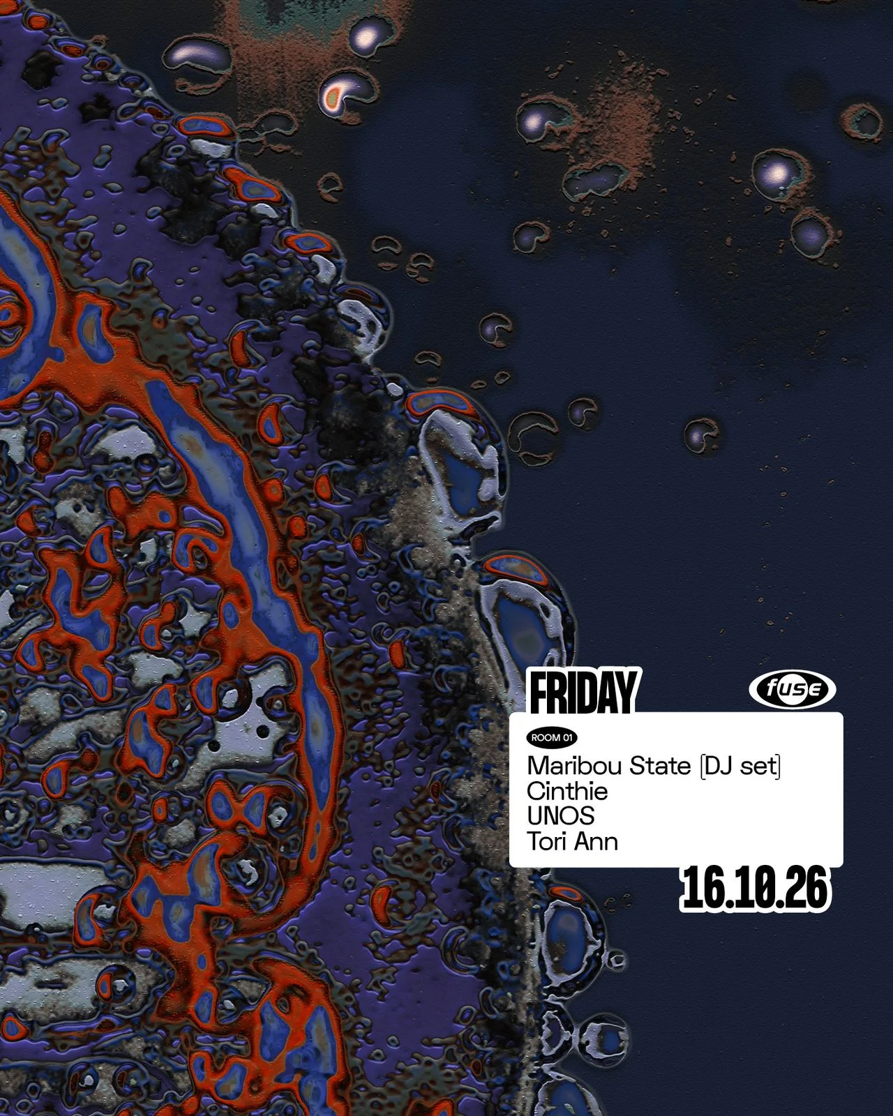 Fuse presents: Maribou State (DJ set) & Cinthie