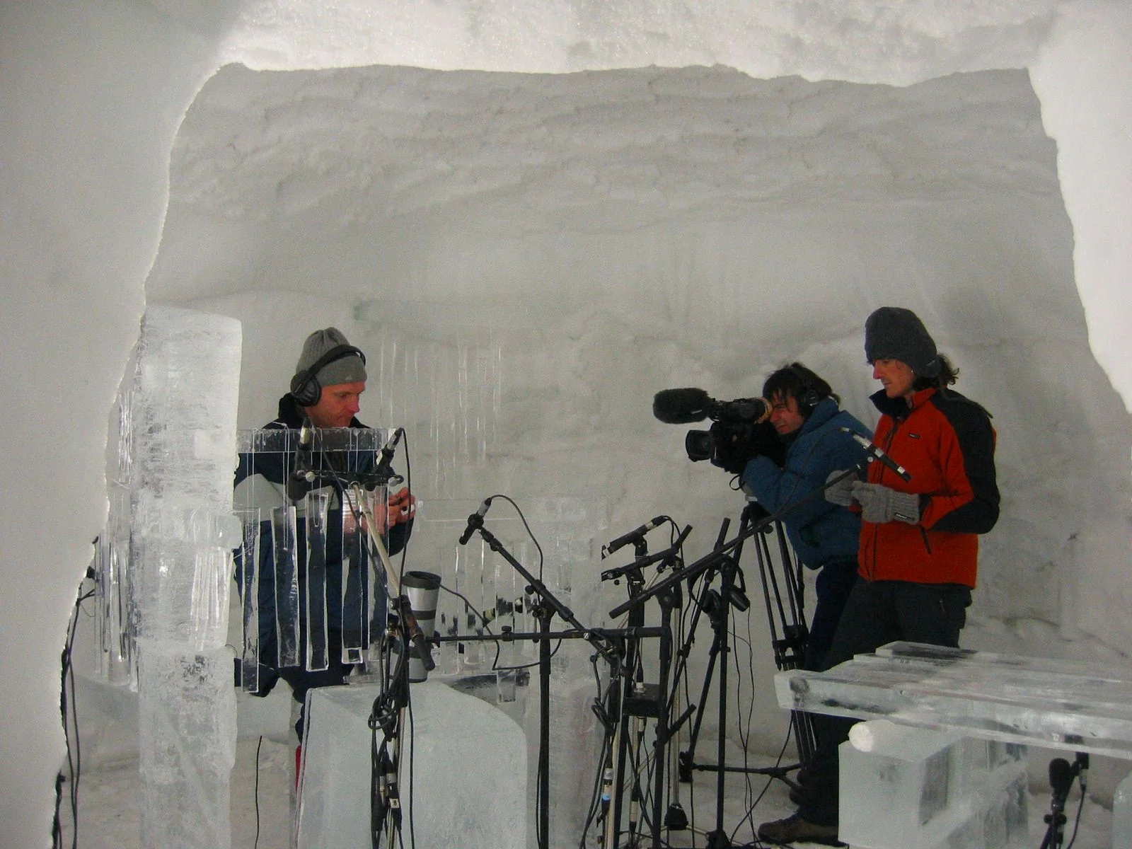 Txalapartas of wood, stone, ice | ARS MUSICA