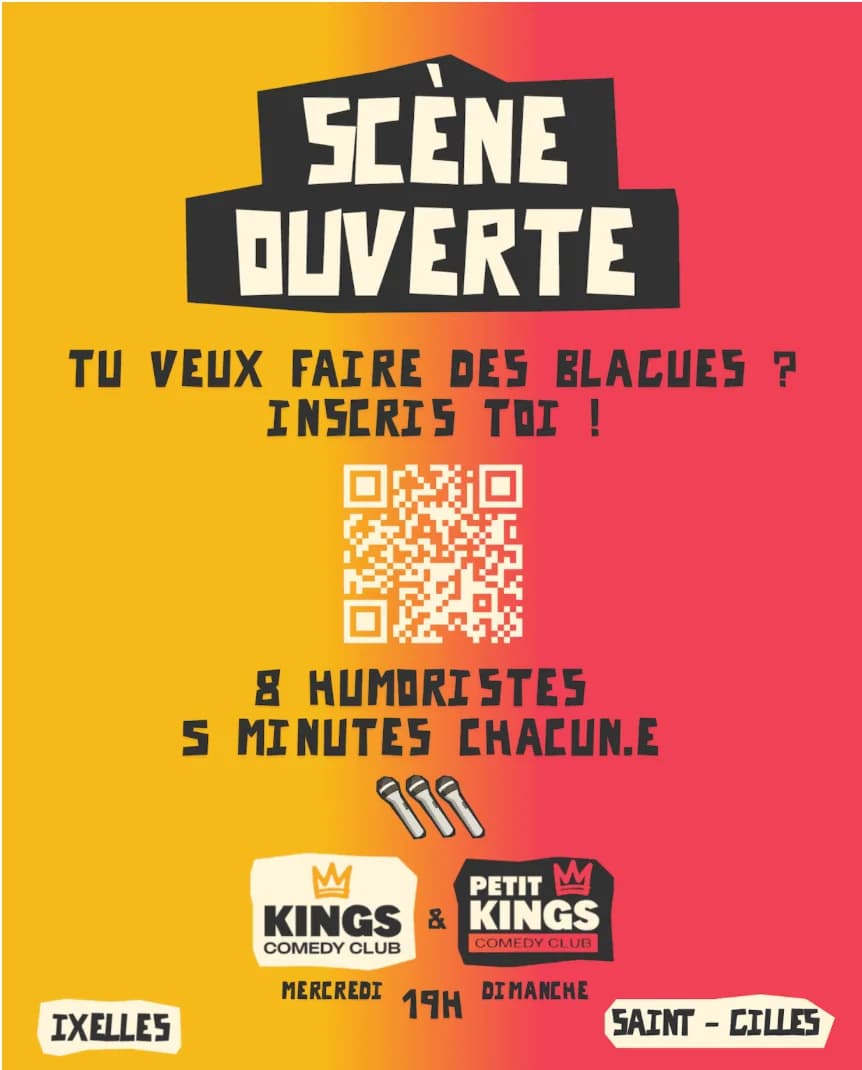 La scène ouverte du Kings