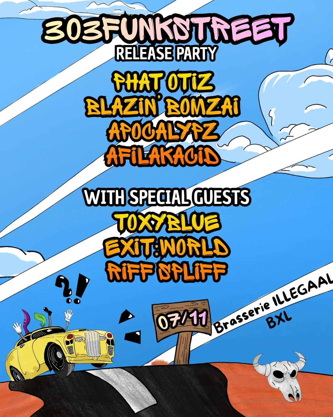 303 Funkstreet Release Party