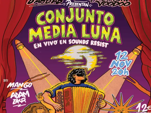 Conjunto Media Luna + Adam Bkr & Mango • Sounds Brussels