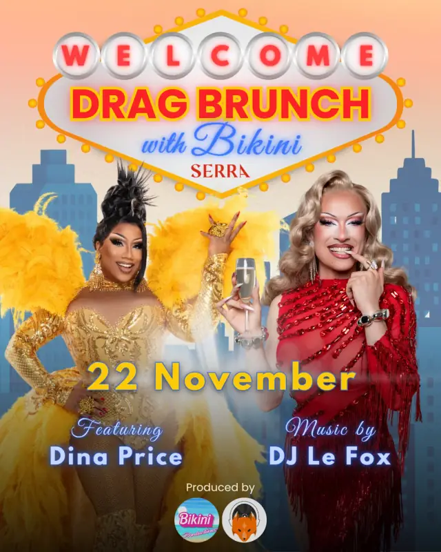 Drag Brunch with Bikini at SERRA