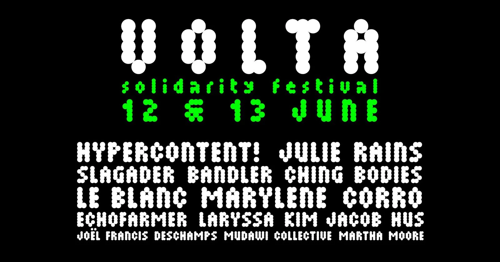 VOLTA - Solidarity Festival