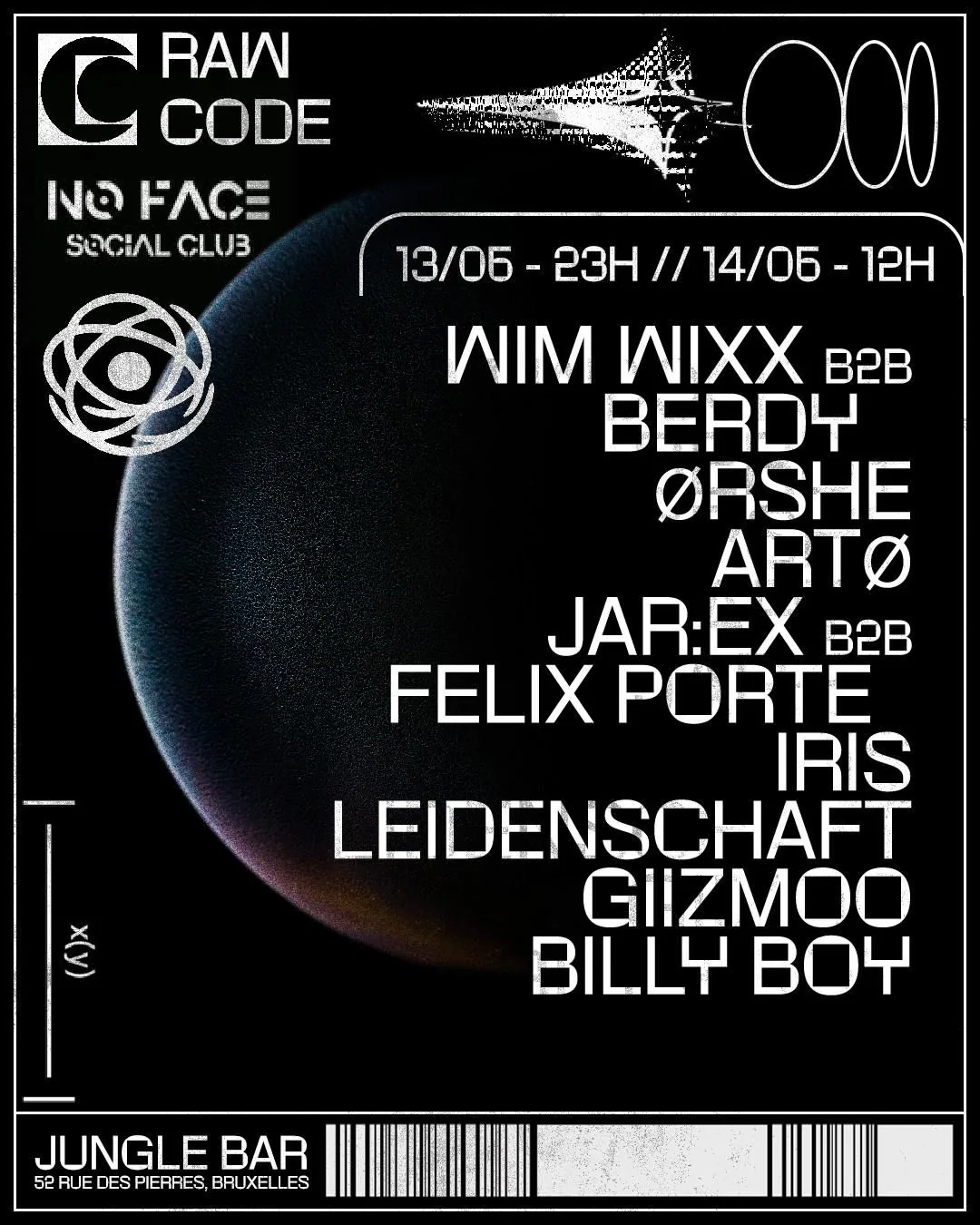 Raw Code invites Nest kollektive