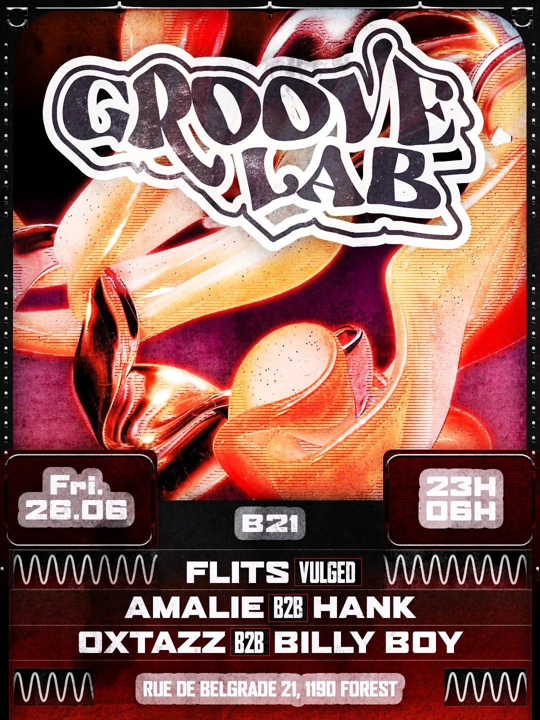 Groove Lab // TAKE OVER