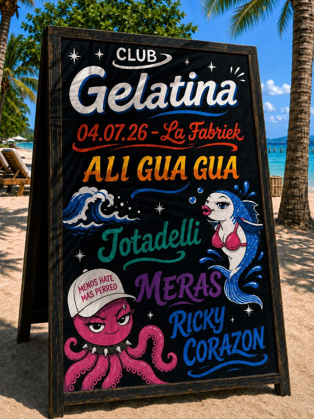 Club Gelatina with Ali Gua Gua, Jotadelli, MeRas, Ricky Corazon