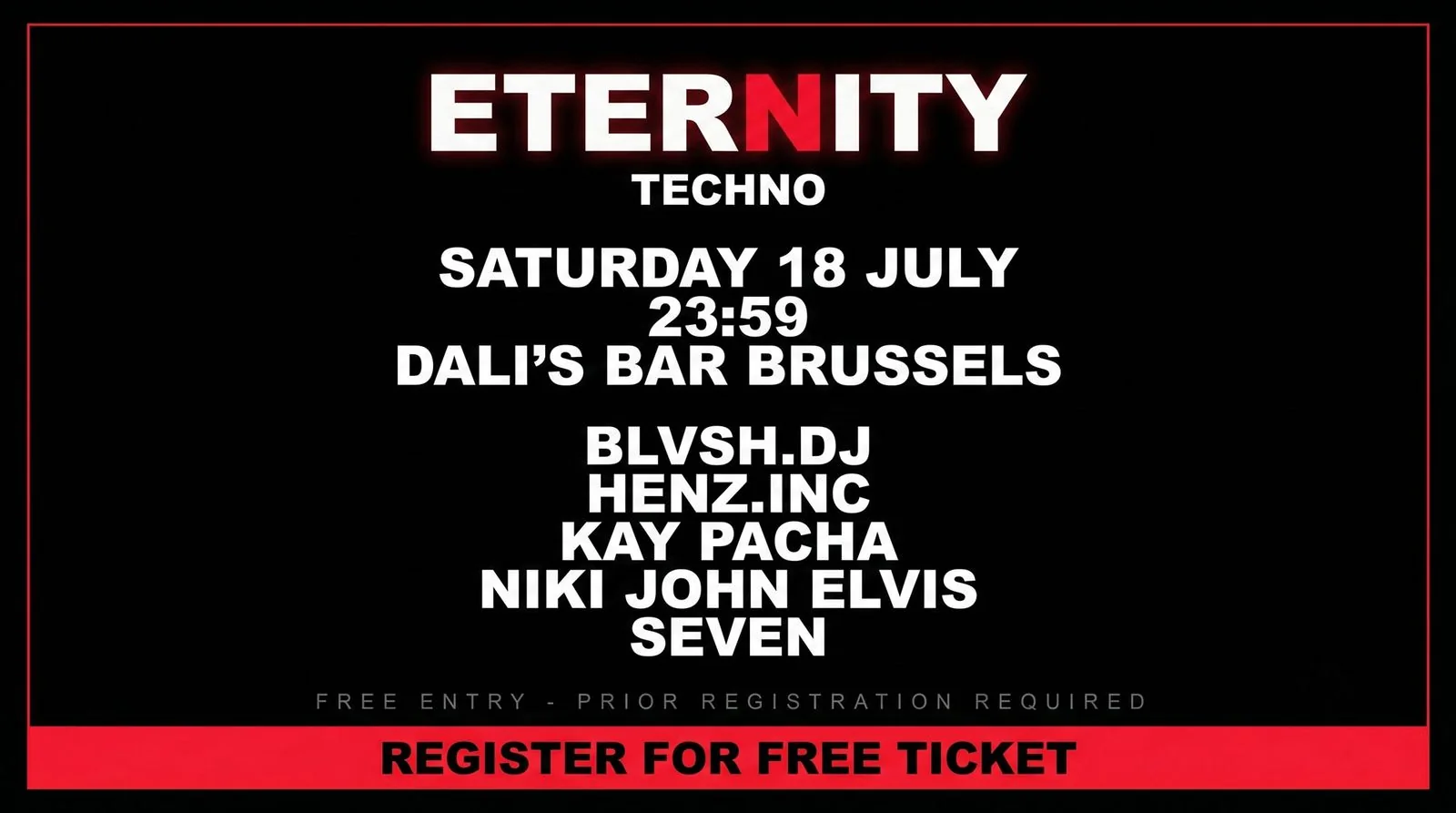ETERNITY. TECHNO
