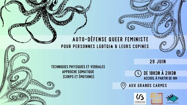 Autodéfense queer féministe pour personnes LGBTQIA+ et leurs copines