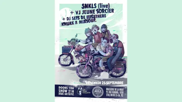 SNKLS Live + DJ Sets