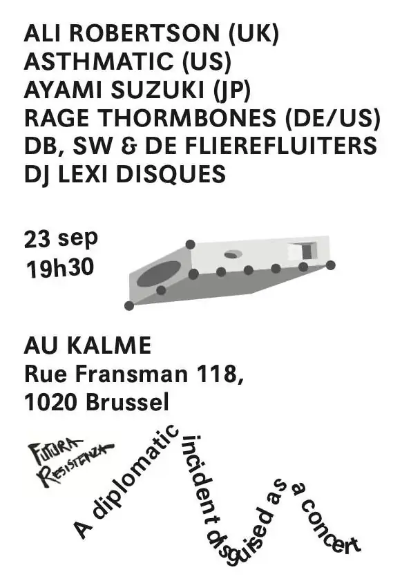 Futura Resistenza: Ali Robertson, Asthmatic, Ayami Suzuki, Rage Thormbones