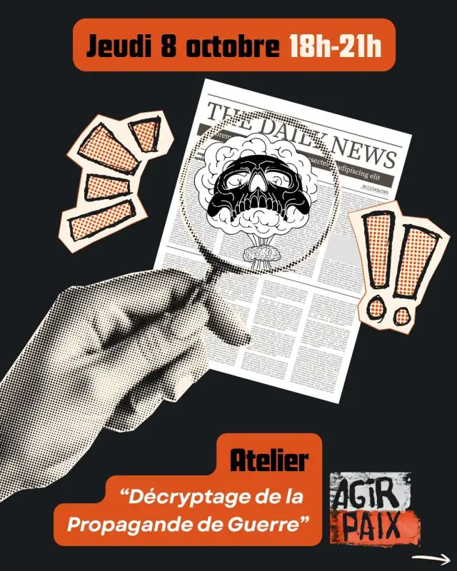 Atelier : Décryptage de la propagande de guerre