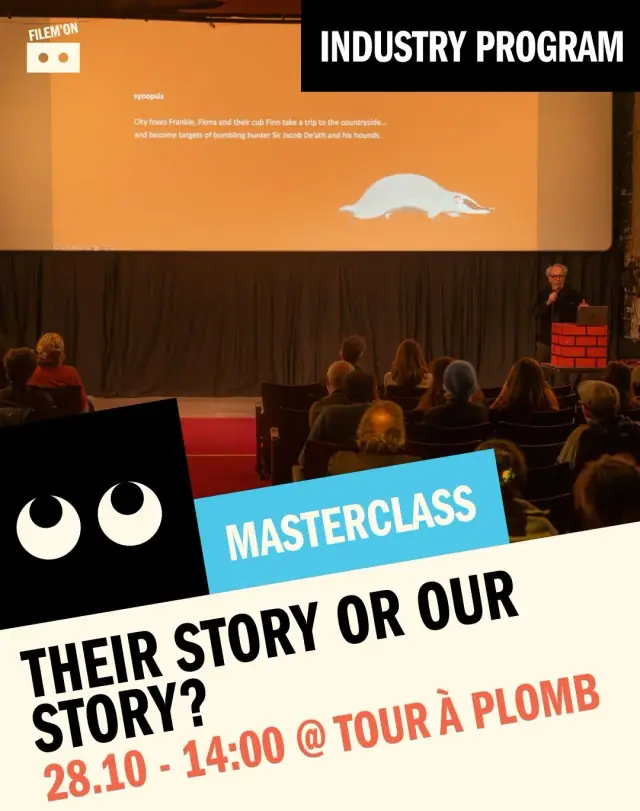 Filem'On Industry Program — Masterclass: Their Story or Our Story?