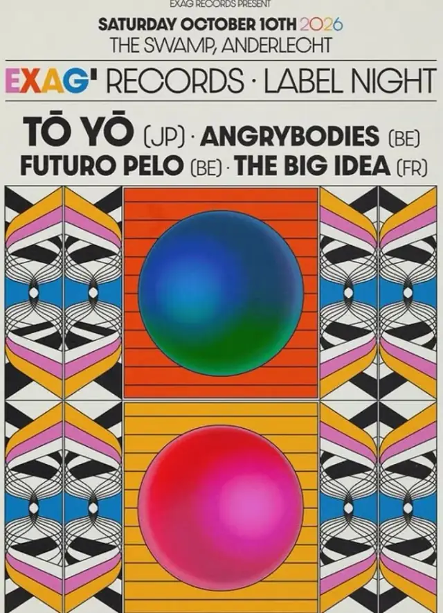 TŌ YŌ + Angrybodies + Futuro Pelo + The Big Idea